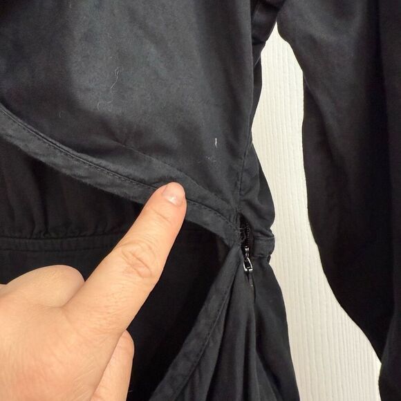 For Love & Lemons Jocelyn Mini Dress Black Cut Out Hourglass Long Sleeve 💛 - Picture 6 of 9